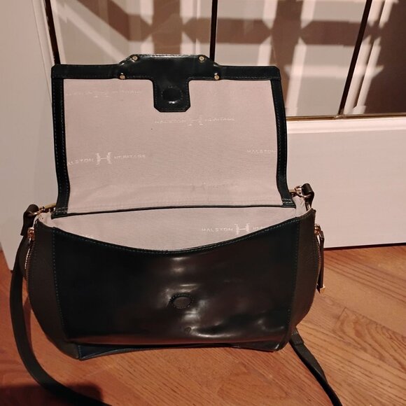 Vintage Halston Heritage Dark Green bag - Picture 4 of 4